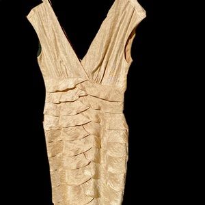 Shimmering evening dress